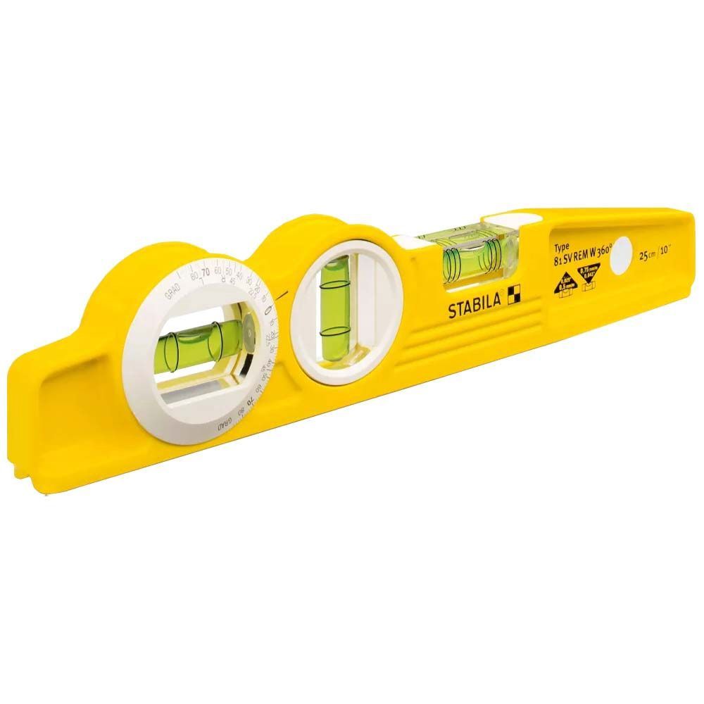 Stabila 10&quot; Type 81SM W/360V Magnetic V-Groove Torpedo Level