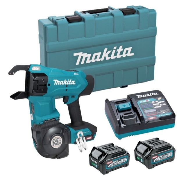 Makita 40V MAX XGT Rebar Tying Tool 2x 2.5Ah Kit