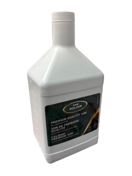 OILCOMP30W34C Premium Quality 30W Air Compressor Oil 34OZ