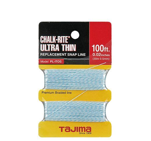PL-ITOS Chalk-Rite Ultra-Thin braided line, 0.5 mm x 30m / 100 ft