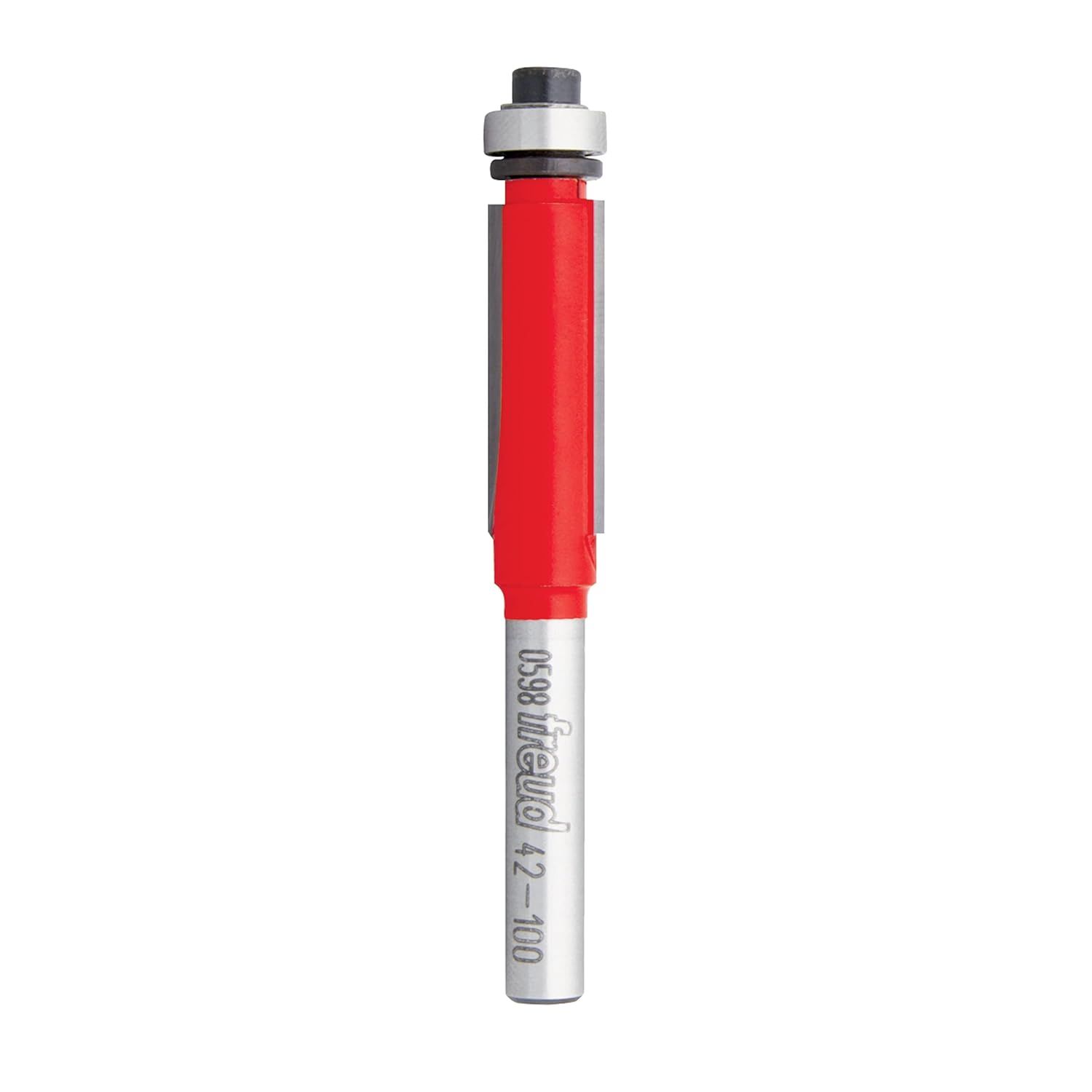 42-102 Carbide Router Bit - 3/8" Bottom Bearing Flush Trim Bit (1/4" Shank)