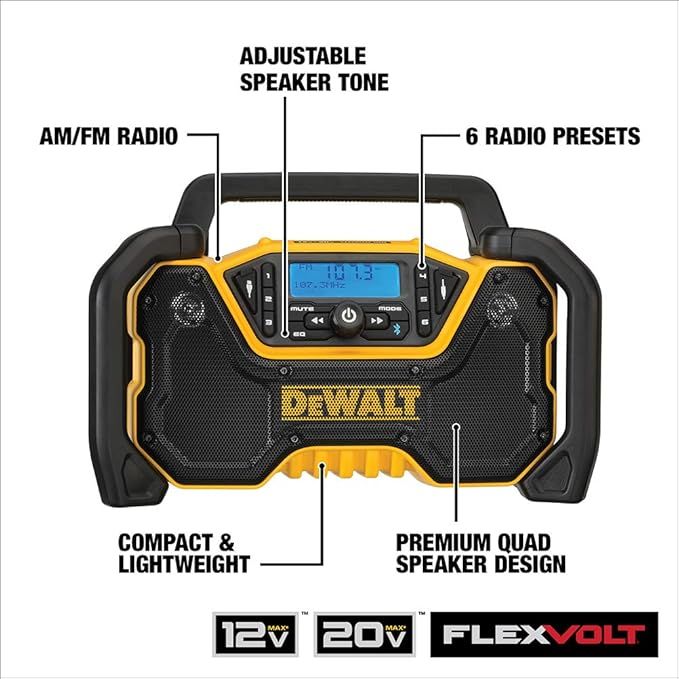 DCR028B CORDED/CORDLESS BLUETOOTH RADIO