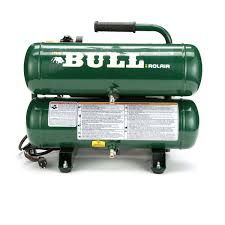 FC2002 Rolair BULL SERIES 2 HP 115V DD COMP 3400 RPM W/STACKED SAUSAGE TANK DESIGN