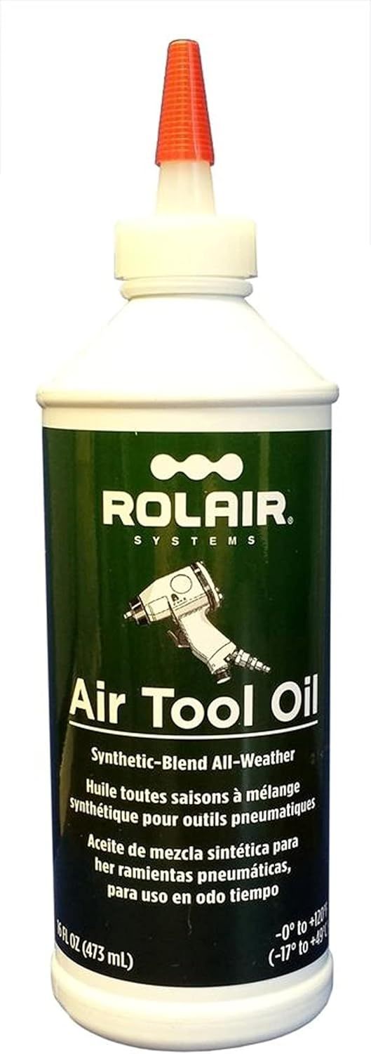 OILTOOL16C Air Tool Oil Synthetic Blend 16 OZ