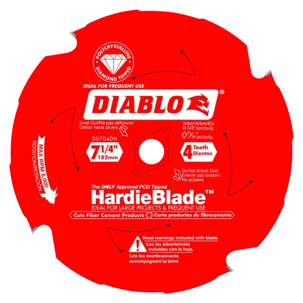 Diablo D0704DHA DB 7.25X4 PCD FIBCMNT