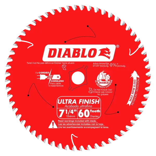 D0760A DB 7-1/4X60T ULT FIN/PLY