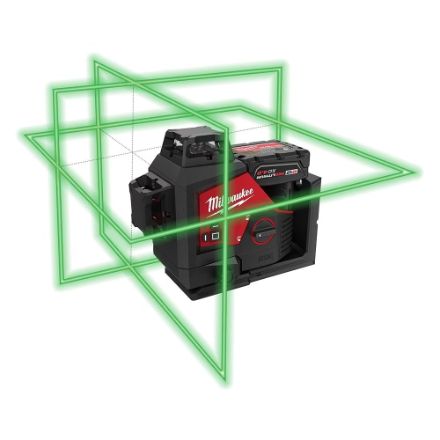 3632-21 M12 GREEN 3 PLANE LASER KIT