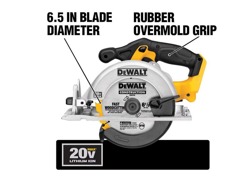DCS391B 20V MAX 6-1/2" CIRCULAR SAW