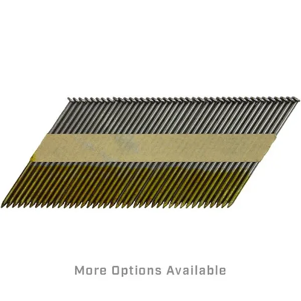 B314X12031D 3-1/4"X.120 31D Paper stick Smooth Shank Framing Nails Brite 3000 Per Box