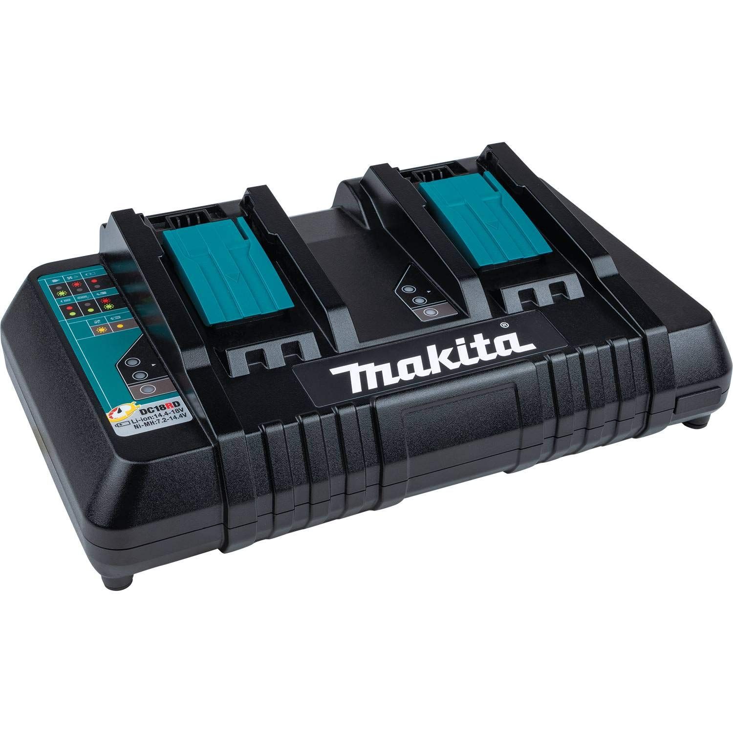 DUAL PORT RAPID CHARGER DC18RD