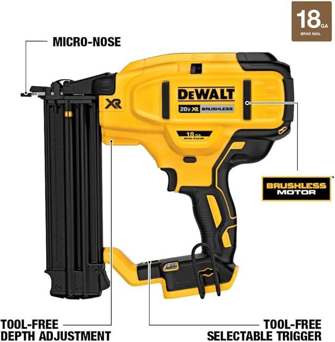 DCN680B 20V MAX 18GA BRAD NAILER