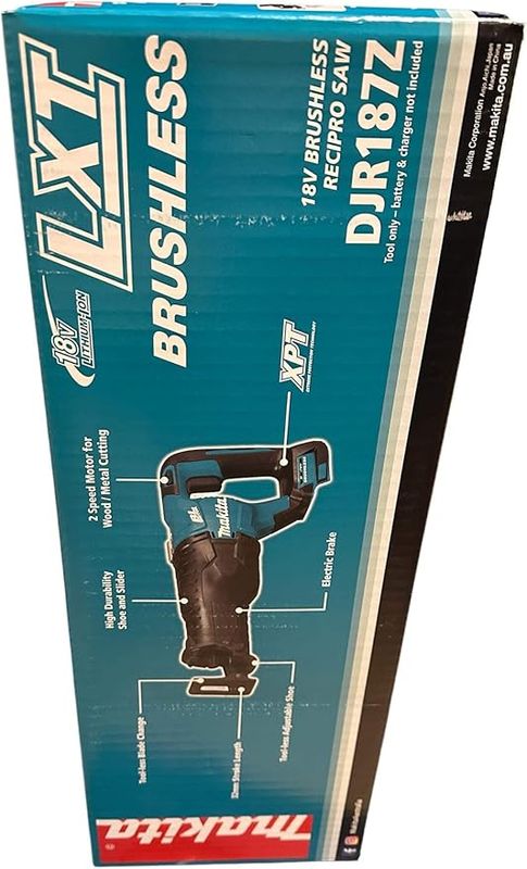 DJR187Z18V LXT BRUSHLESS Cordless Reciprocating Saw with Brushless Motor