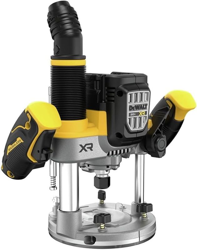 DCW620B 20V MAX BRUSHLESS CORDLESS 2-1/4 PEAK HP PLUNGE ROUTER (TOOL ONLY)