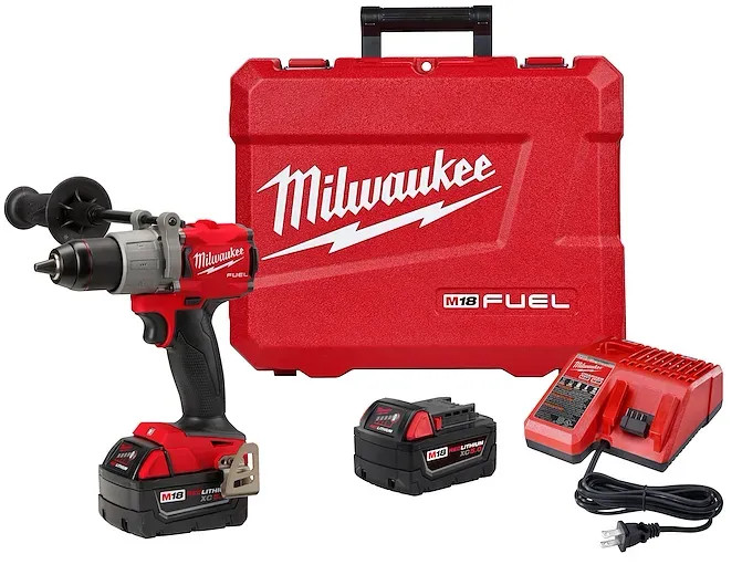 2904-22 Milwaukee M18 FUEL 1/2in Hammer Drill/Driver Kit