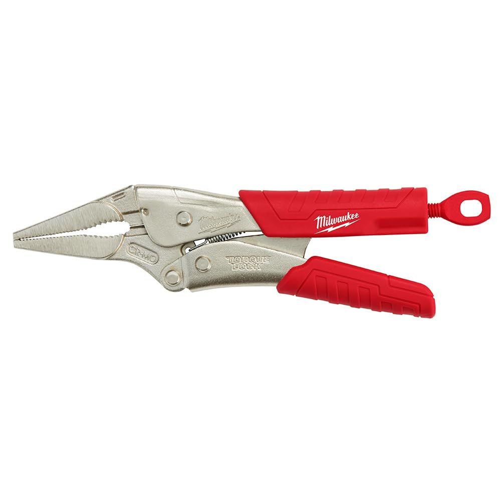 48-22-3406 LONG NOSE LOCKING PLIERS 6"
