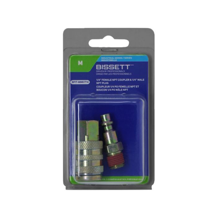 BFit-MMKIT14 1/4" IND X 1/4" FNPT CPLR &amp; MNPTN