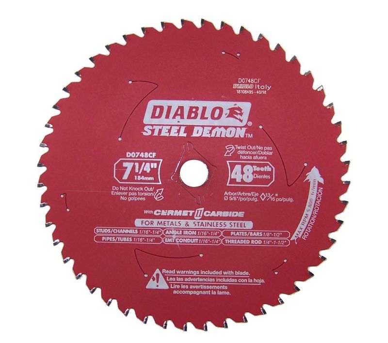 D0748CFX DB 7-1/4 X 48T CERM