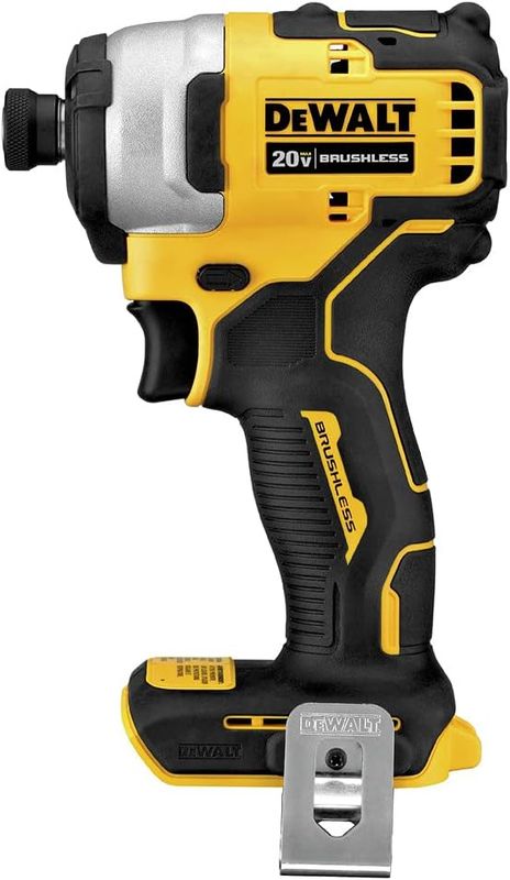 DCF809D1 ATOMIC 20V MAX BRUSHLESS COMPACT 1/4" IMPACT DRIVER - (KIT)