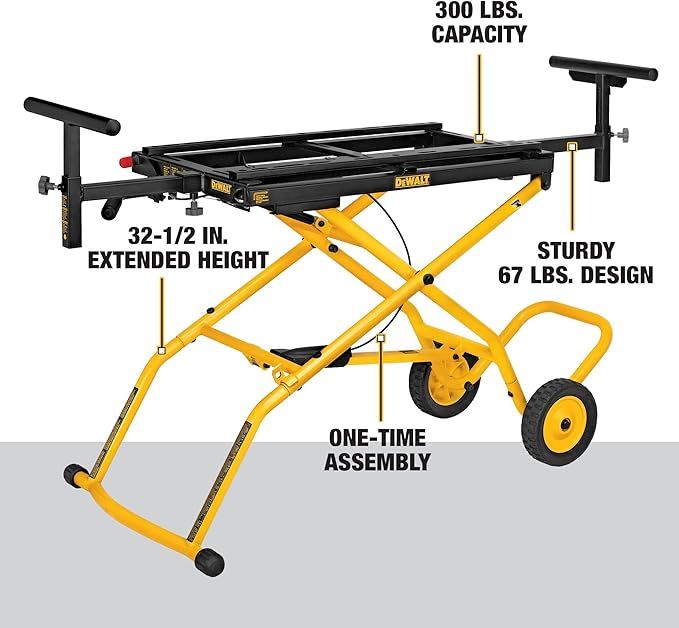 DWX726 Dewalt ROLLING MITER SAW STAND