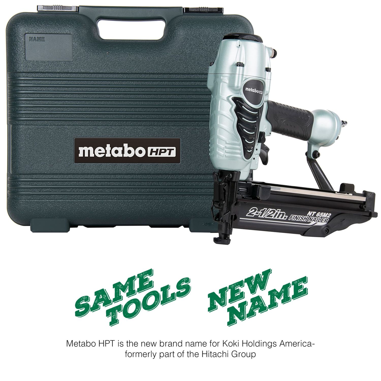 NT65M2SM 2-1/2" 16 GA Finish Nailer With Integrated Air Duster