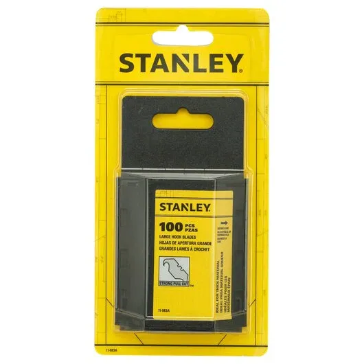 STANLEY 1996  Large Hook Blade (100 Pack) with Dispenser