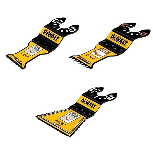 DeWalt 3pc Oscillating Blade Set