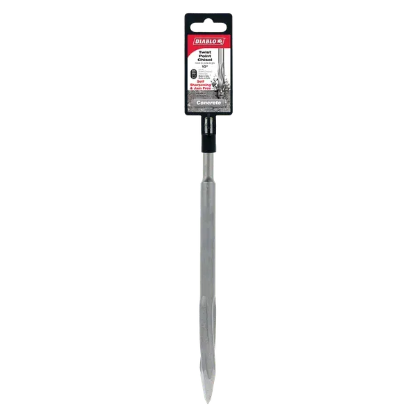 10" SDS-Plus Twist Point Chisel