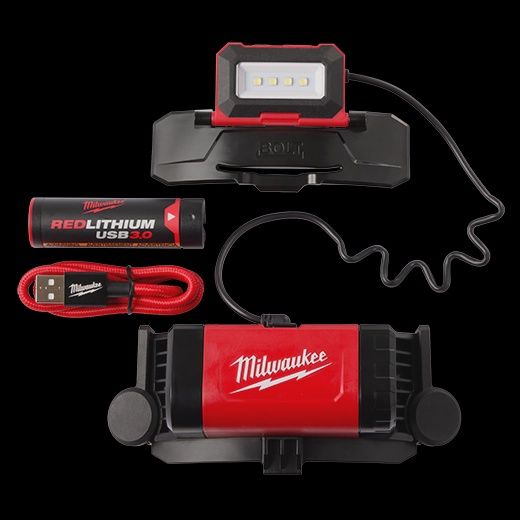 Milwaukee bolt rechargeable head lamp 600 lumens