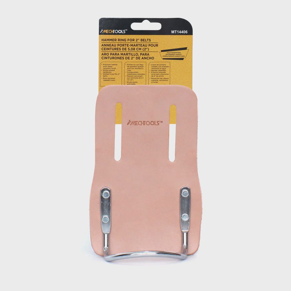 Hammer Ring for 2" Belts – Premium Water-Resistant Leather
