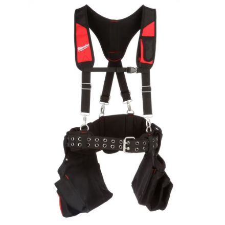 Milwaukee Tool Contractor Work Belt with Suspension Rig