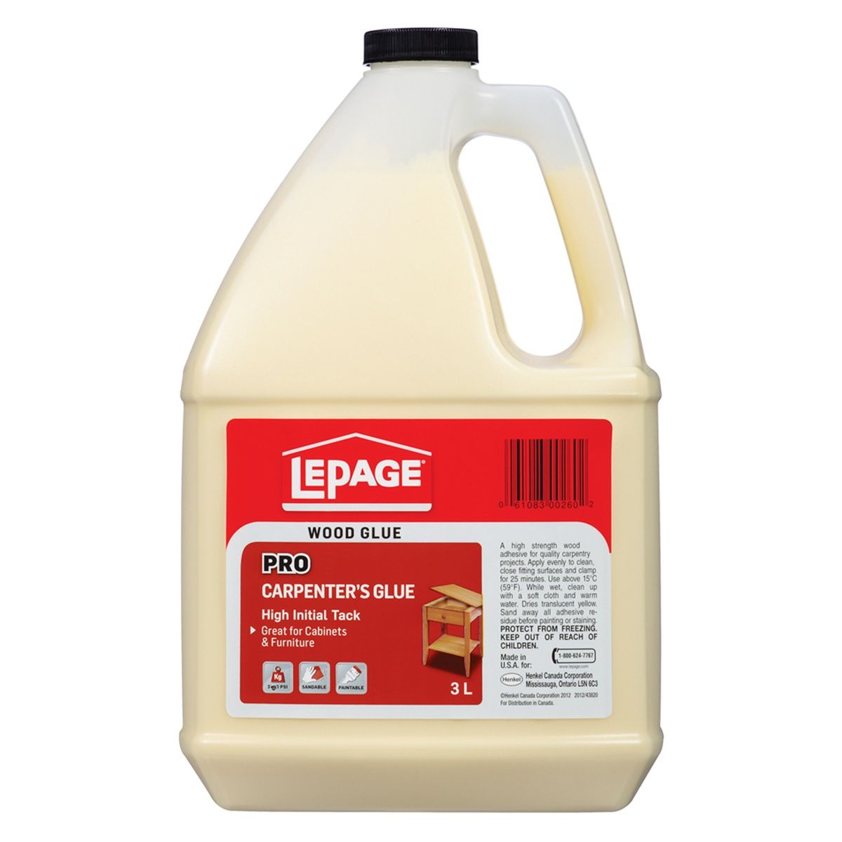 Pro Carpenter Wood Glue 3L