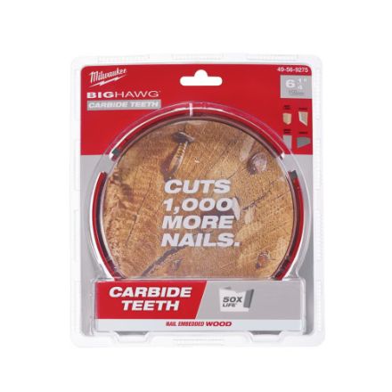 Milwaukee Tool 6-1/4 -inch BIG HAWG Carbide Hole Saw