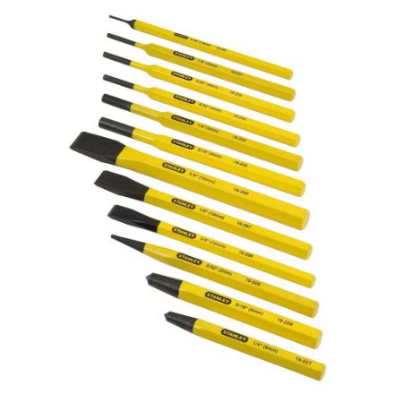 STANLEY Punch and Chisel Kit (12-Piece)