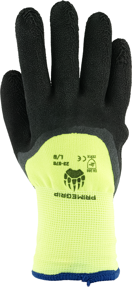 23-978L Freezemate 7G Polyester Latex Foam Gloves - Large