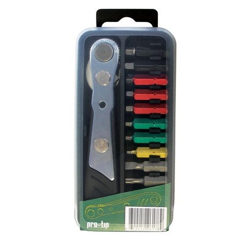 13 Pcs Colour Coded Ratchet Poket Tool Kit 1EA