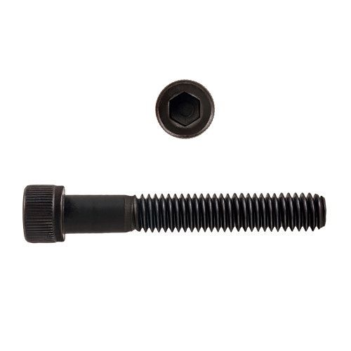 8-32 x 1-1/4" Socket Cap Screws Bare Metal Coarse Thread PT UNRC 100 Pcs