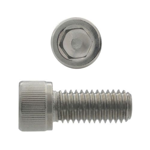 1/2"-13 x 1" Socket Cap Screws 18.8 Stainless Steel Coarse Thread FT 50 Pcs