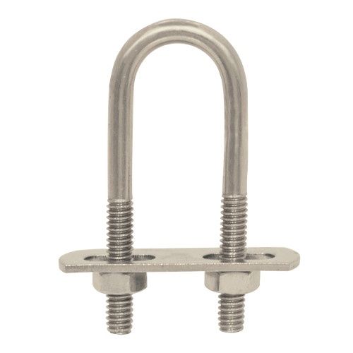 1/4"-20 x 2-1/2" U-Bolts 18.8 Stainless Steel UNC PT