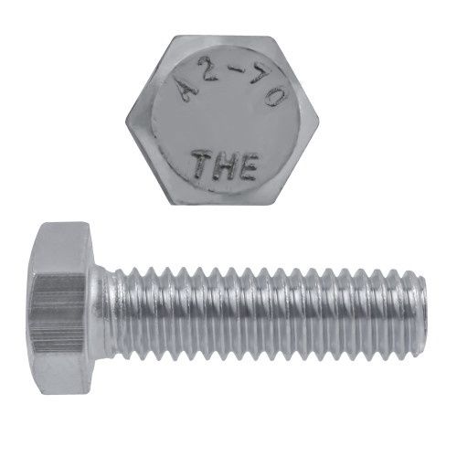 M6-1.00 x 25mm Metric Hx Hd Cap Scr 18.8 SS Coarse DIN933 FT 50 Pcs