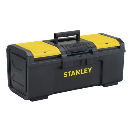 STANLEY 24-inch 1-Touch Latch Tool Box with Lid Organizers