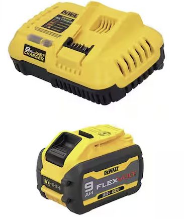 DEWALT 20V/60V MAX FLEXVOLT 9.0 AH Battery and Charger Kit