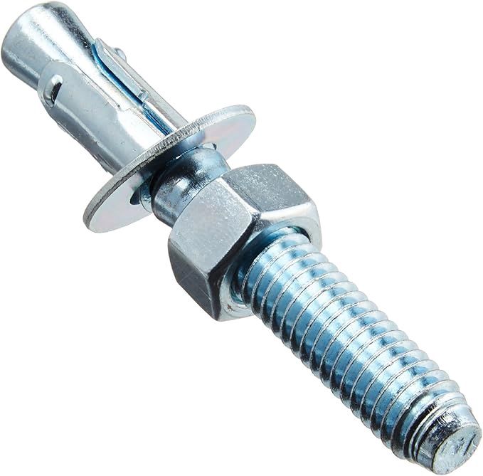 Dewalt Powers Fastening Innovations 7412SD1 Power-Stud and Sd1 3/8-Inch by 2-3/4-Inch Type Carbon Steel Wedge Expansion Anchor Clip, 50 Per Box