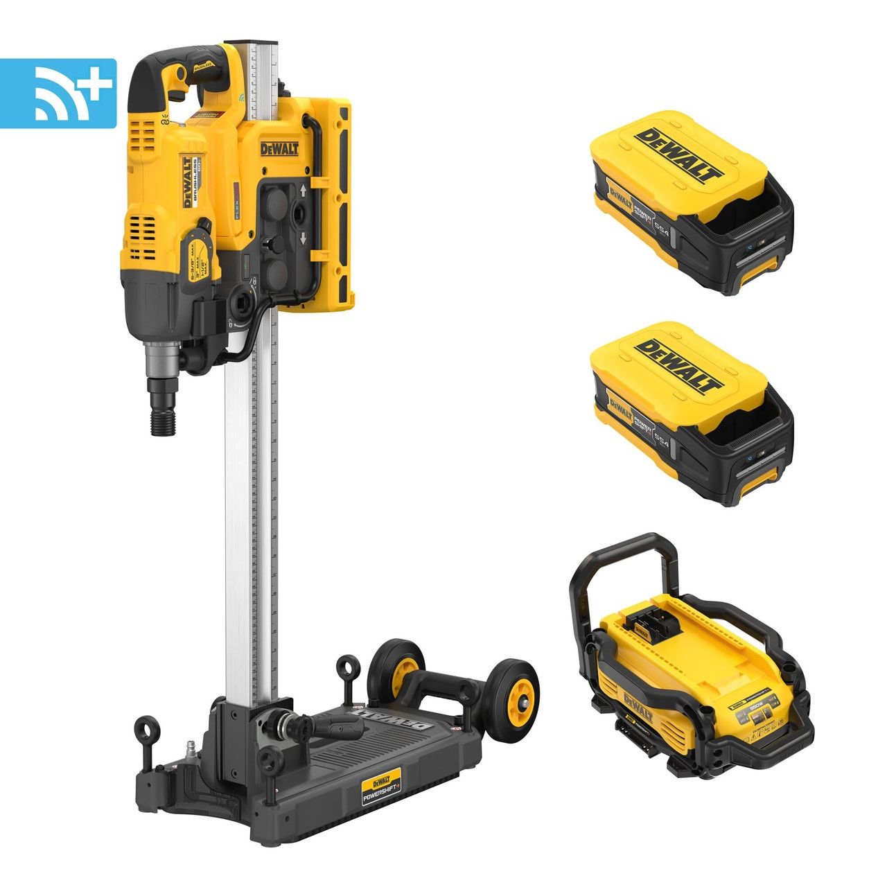 DEWALT POWERSHIFT™ 6-3/8 in. Core Drill Stand Kit