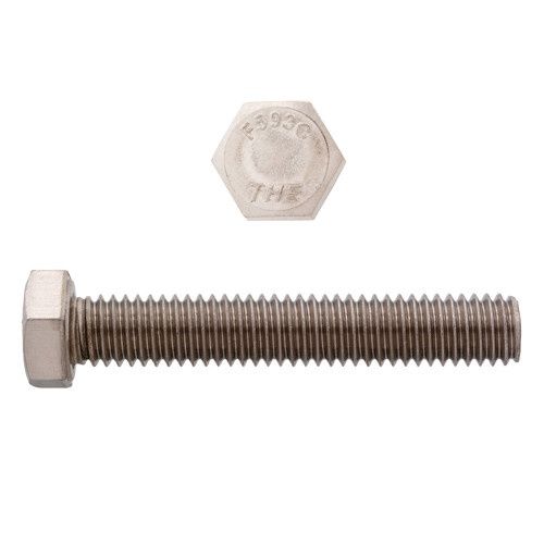 Hillman 5011-318  1/4"-20 x 2-1/2"  Hex Head Cap Screws 18.8 Stainless Steel UNC FT 50 Pcs