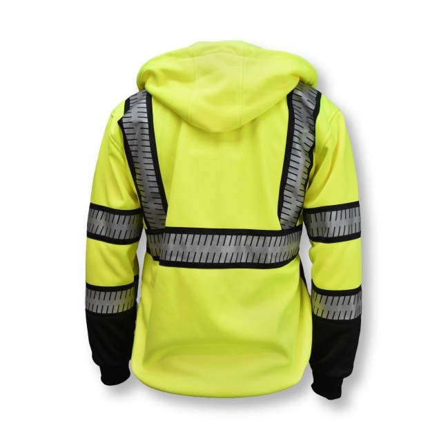 DEWALT DSJ32-3 Deluxe Zip Front Class 3 Hoodie- 2XL