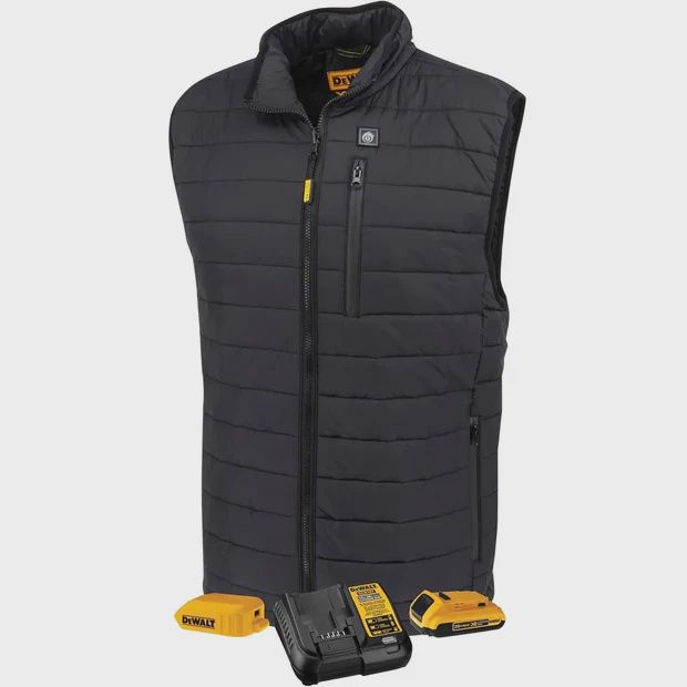 DEWALT DCHV095BD1-XL - Men's Heated Puffer Vest Kit (Extra Large)