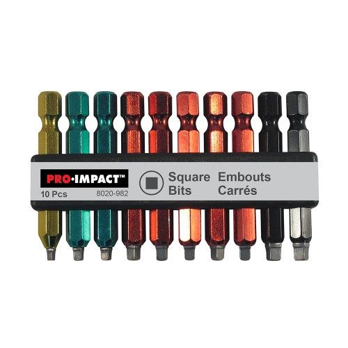 Hillman 8020-982 #0 #1 #2,#3X2 Sock Driver Bit Colour Sleeve 1EA