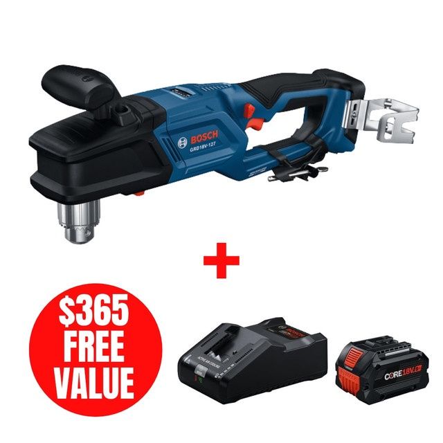 Bosch 18V 1/2in High Torque Right Angle Drill with Quick Chuck Bare Tool
