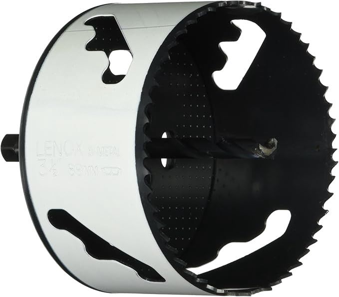 Lenox Tools Bi-Metal Speed Slot Arbored Hole Saw with T3 Technology, 3-1/2''