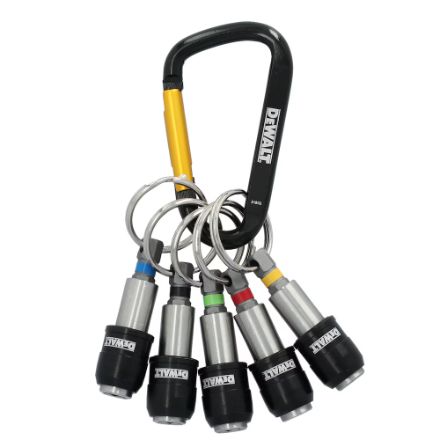 DEWALT Key Chain Quick Acess Bit Holder - 5 Sleeve